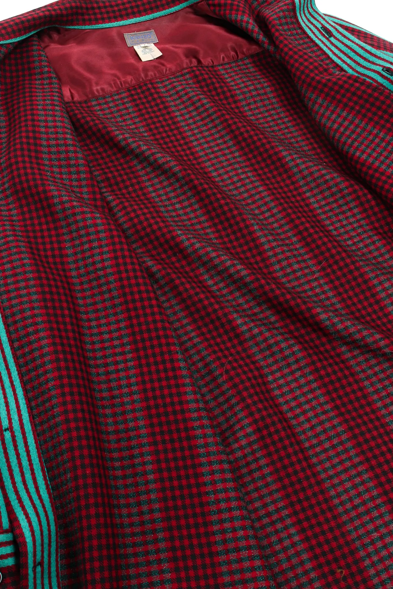 Oversized Striped Plaid Shirt