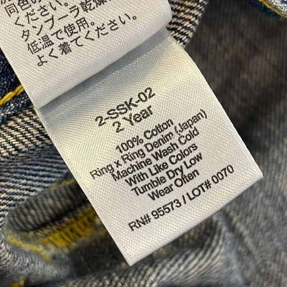 Paper Denim &amp; Cloth Blue Denim Mini Skirt 30 Medium 10 Anthropologie Brand
