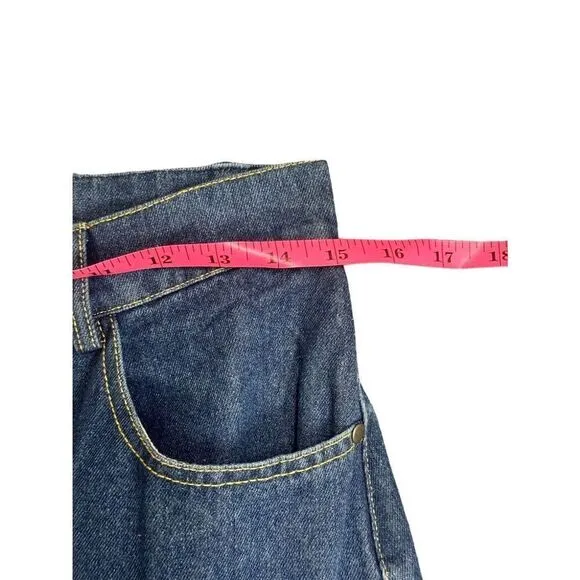 Papermoon Maxi Denim Skirt Size Medium