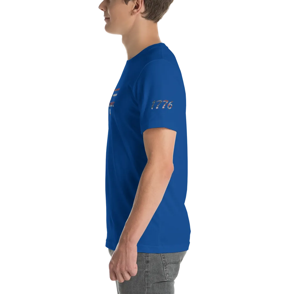 Patriot Eagle Logo RWB Flag T-Shirt