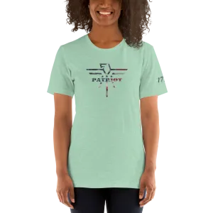 Patriot Eagle Logo RWB Flag T-Shirt