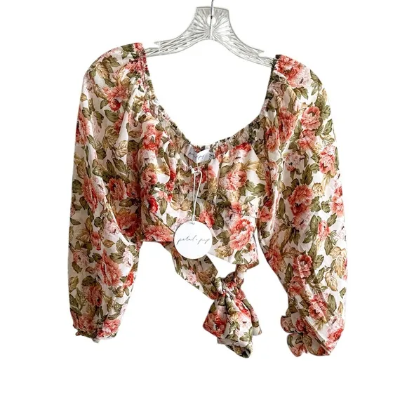 Petal &amp; Pup Floral Two Piece Skirt Set - Adalicia Crop Top &amp; Hasse Mini Skirt