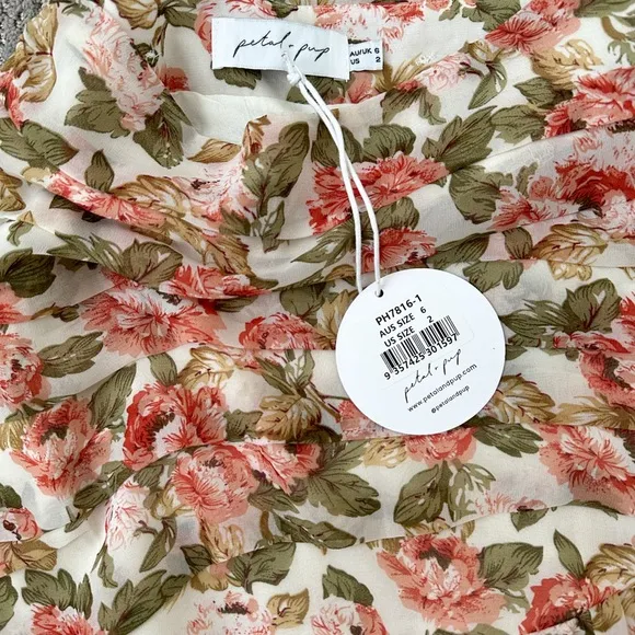 Petal &amp; Pup Floral Two Piece Skirt Set - Adalicia Crop Top &amp; Hasse Mini Skirt