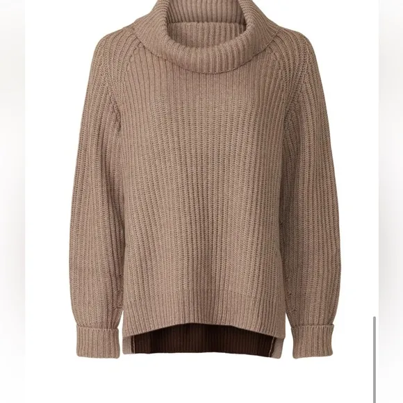 Peter Som Collective Brown Turtleneck Sweater size Large