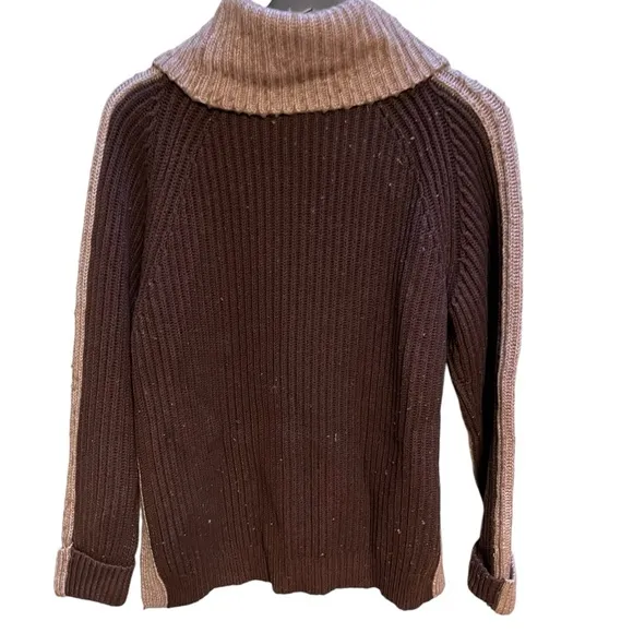 Peter Som Collective Brown Turtleneck Sweater size Large