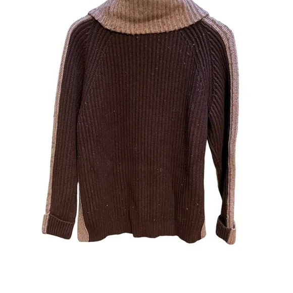Peter Som Collective Brown Turtleneck Sweater size Large