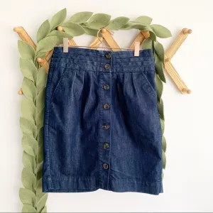 Pilcro and the Letterpress Denim Skirt