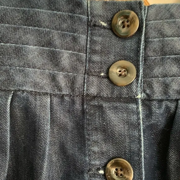 Pilcro and the Letterpress Denim Skirt