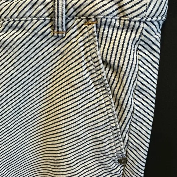 Pilcro by Anthropologie | Denim Pencil Skirt | Stripes | Sz 26