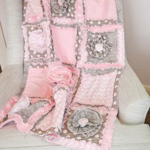 Pink Crib Bedding for Girls