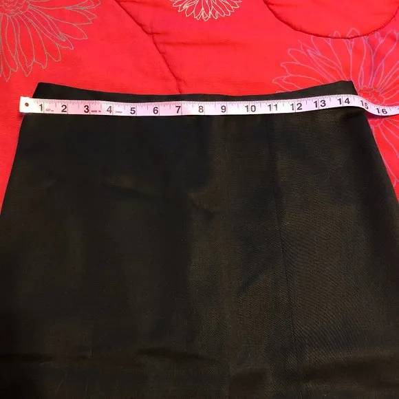 Pink Tartan Black Skirt Size 2 EUC