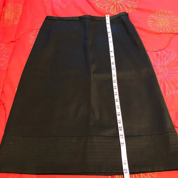 Pink Tartan Black Skirt Size 2 EUC