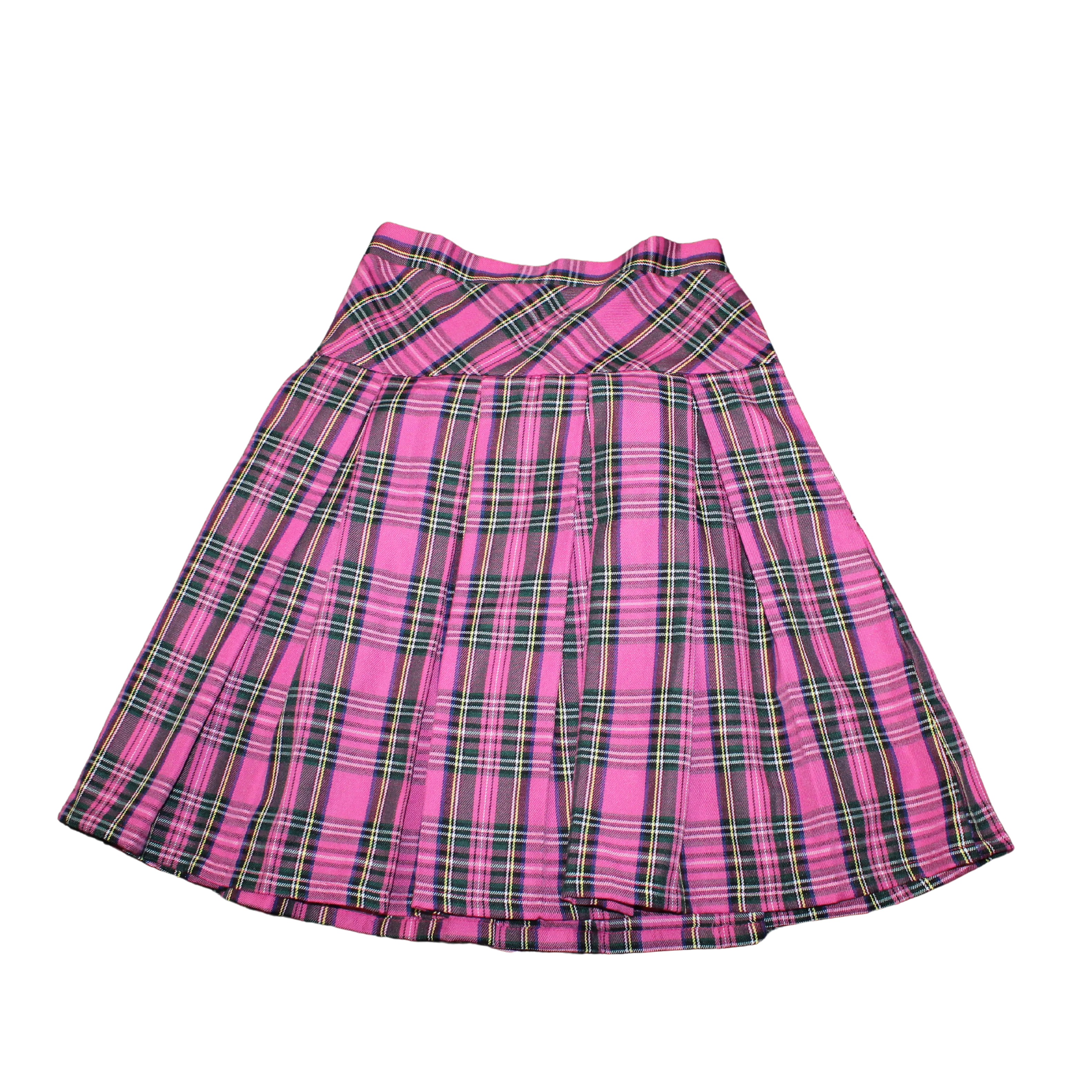 Pink Tartan Skirt