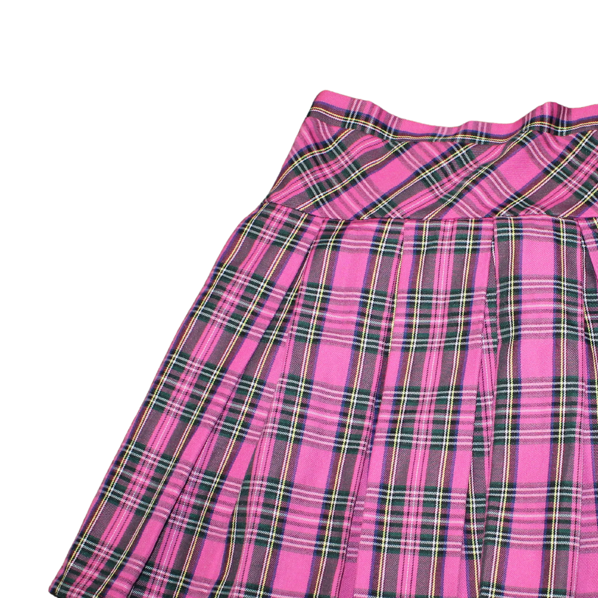 Pink Tartan Skirt