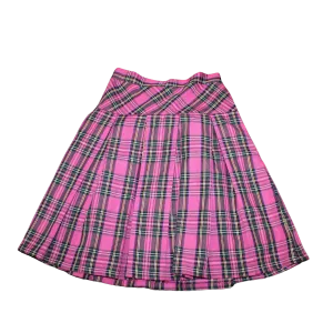 Pink Tartan Skirt