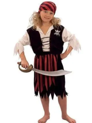 Pirate Girl KIDS Costume
