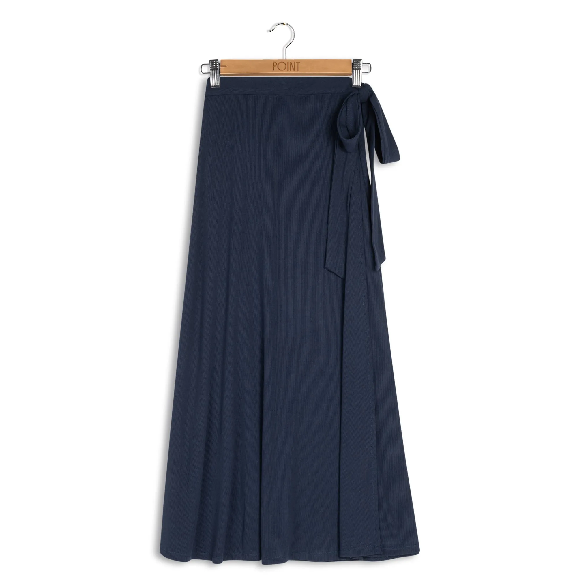 Point Midnight A-Line Tie Skirt