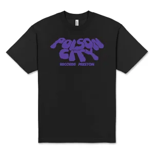 POISON CITY 'Smoked' T-Shirt (Black/ Purple)