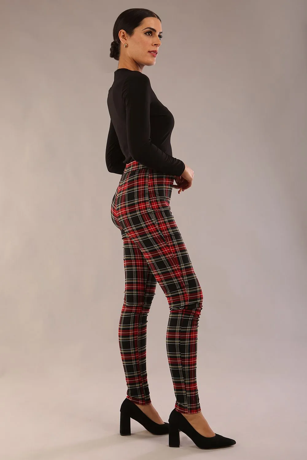 (PRE-ORDER) Cressida Tartan Stretch Trousers