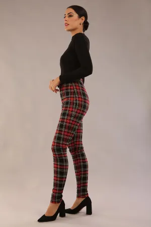 (PRE-ORDER) Cressida Tartan Stretch Trousers