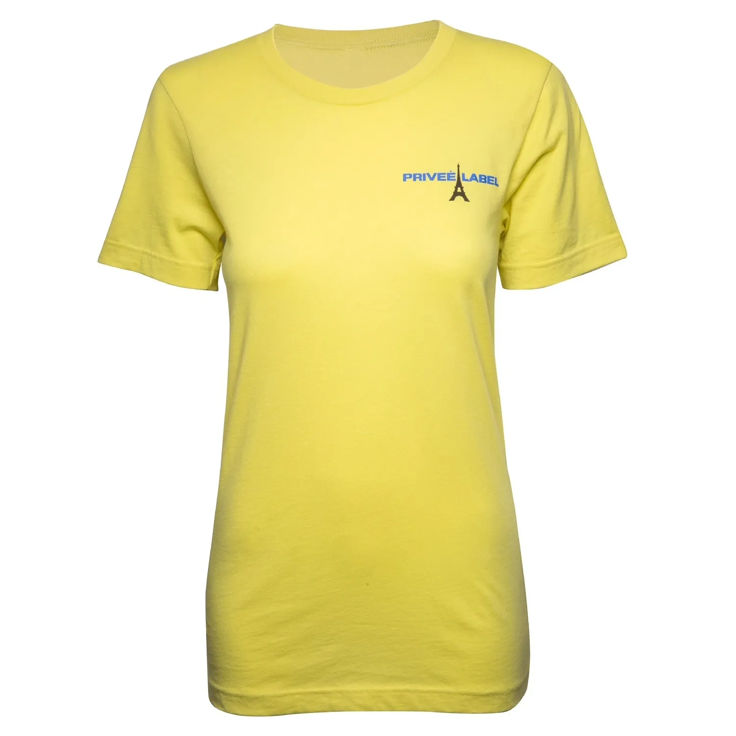 PRIVEE LABEL UNISEX  COLOR TEE - STROBE LIGHT GREEN