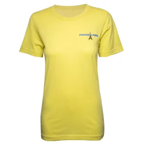 PRIVEE LABEL UNISEX  COLOR TEE - STROBE LIGHT GREEN