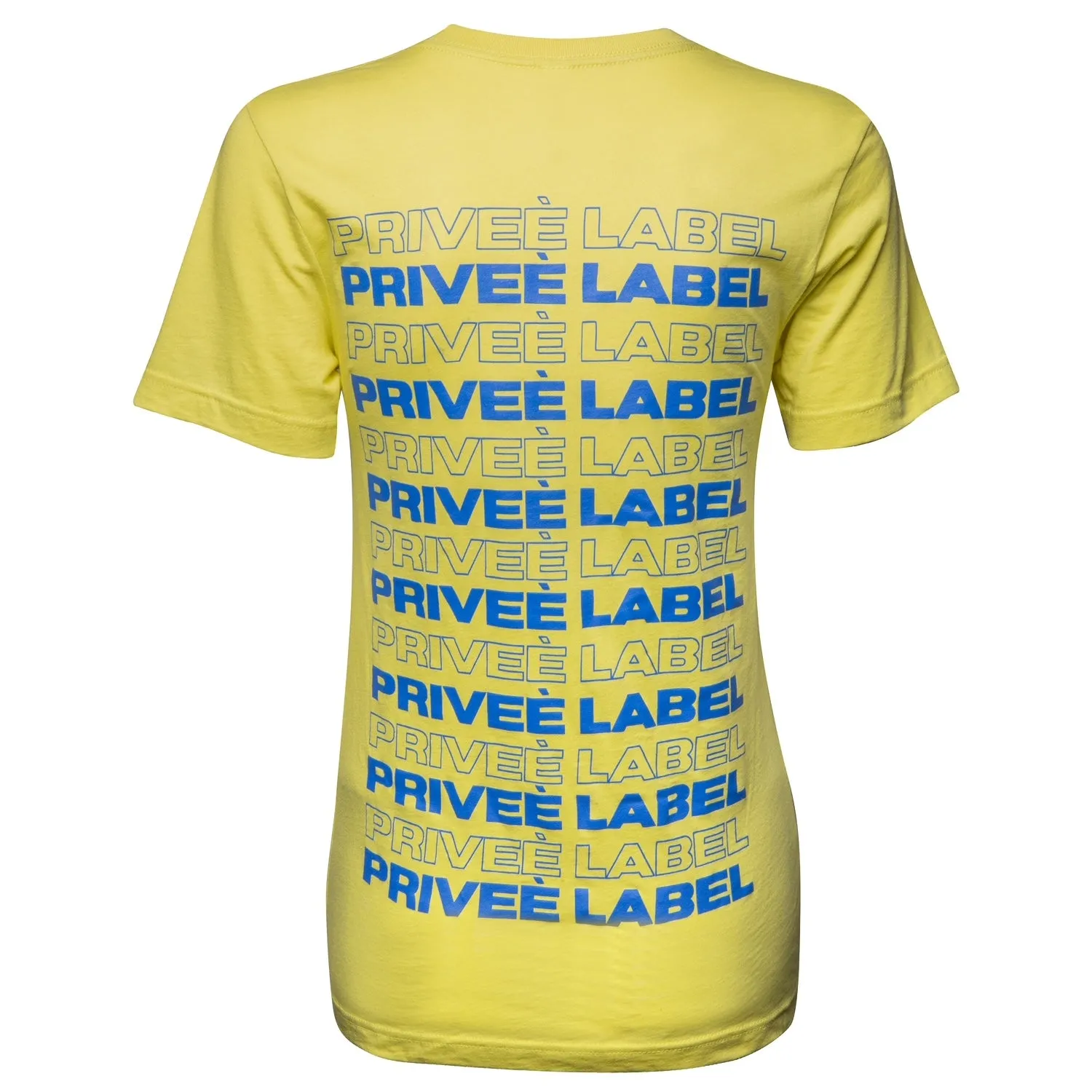 PRIVEE LABEL UNISEX  COLOR TEE - STROBE LIGHT GREEN