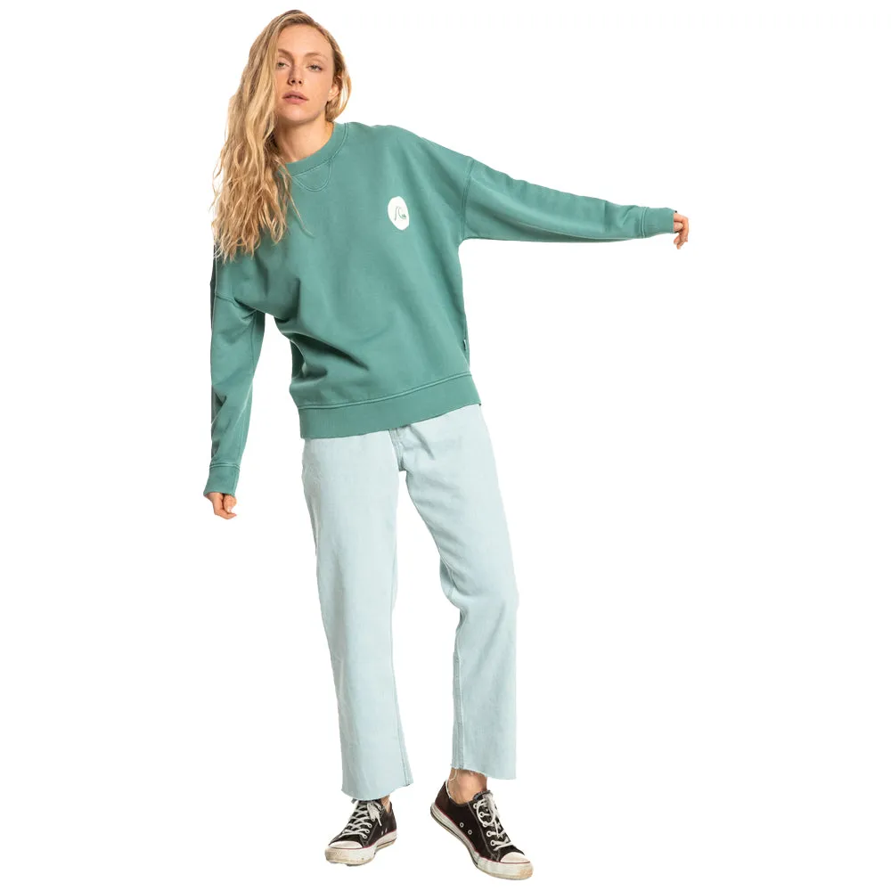 Quiksilver Womens Oversized Crew Neck Sweatshirt