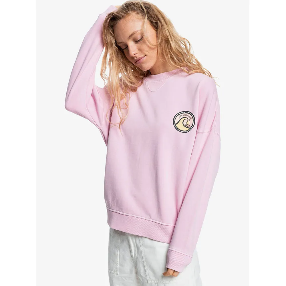 Quiksilver Womens Oversized Crew Neck Sweatshirt