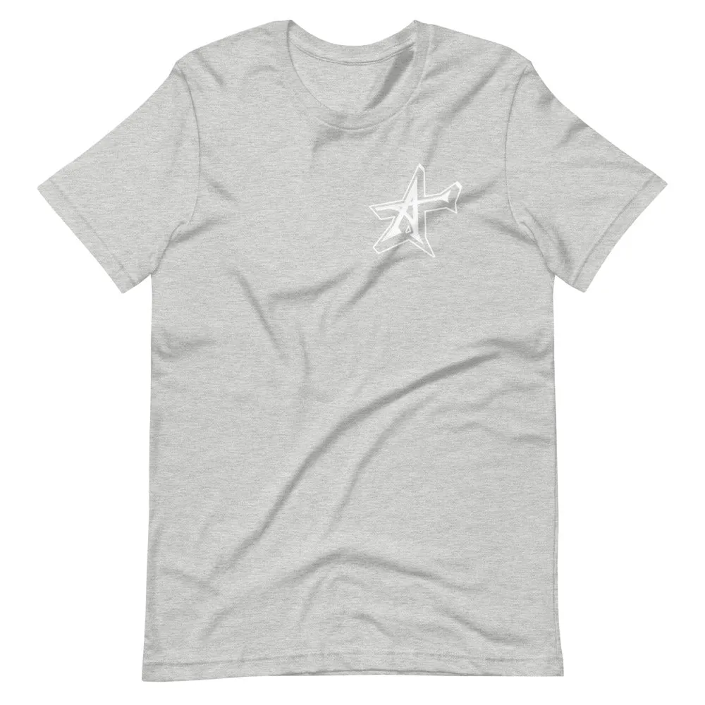 "ALL-IN" 3d logo T-Shirt (white print)