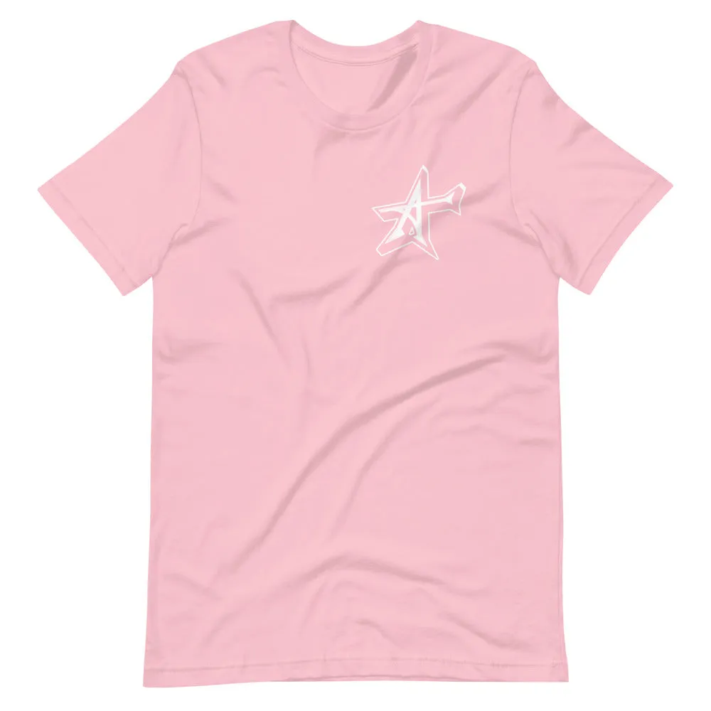 "ALL-IN" 3d logo T-Shirt (white print)