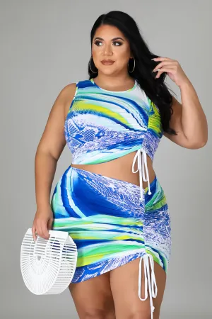 "Bae Dreaming" Skirt Set