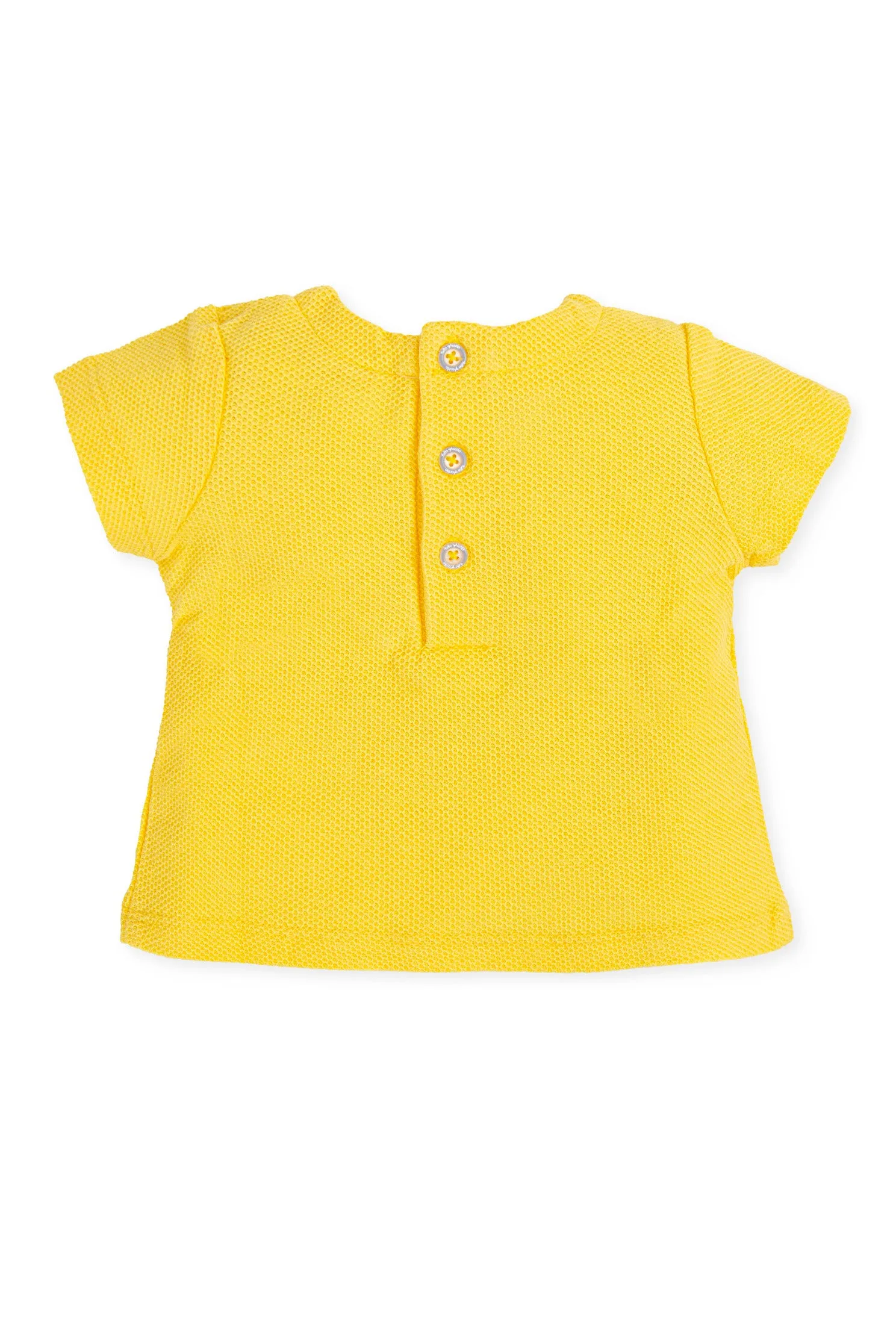 "Julius" Yellow Top & Striped Jam Pants
