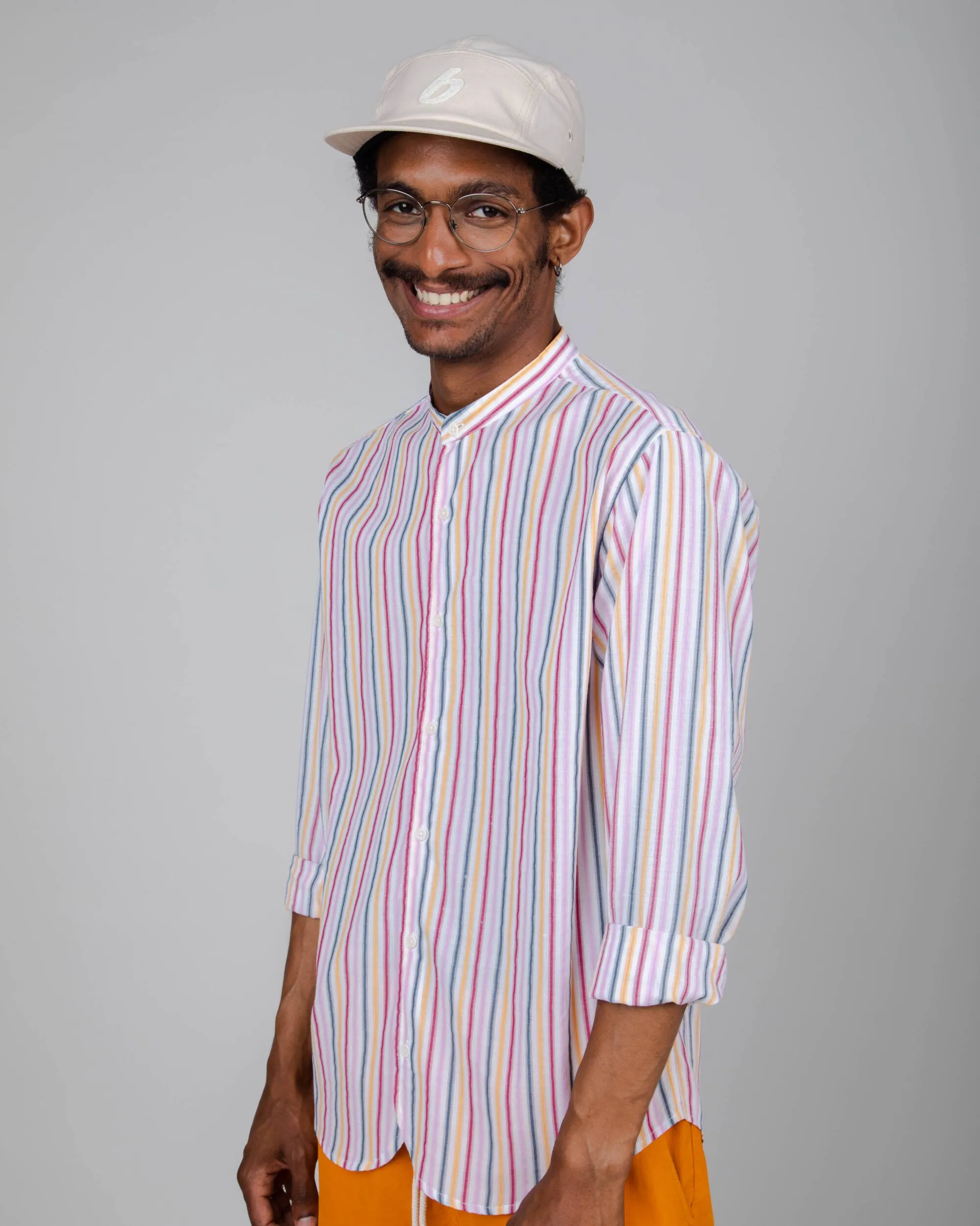 Rainbow Mao Shirt White
