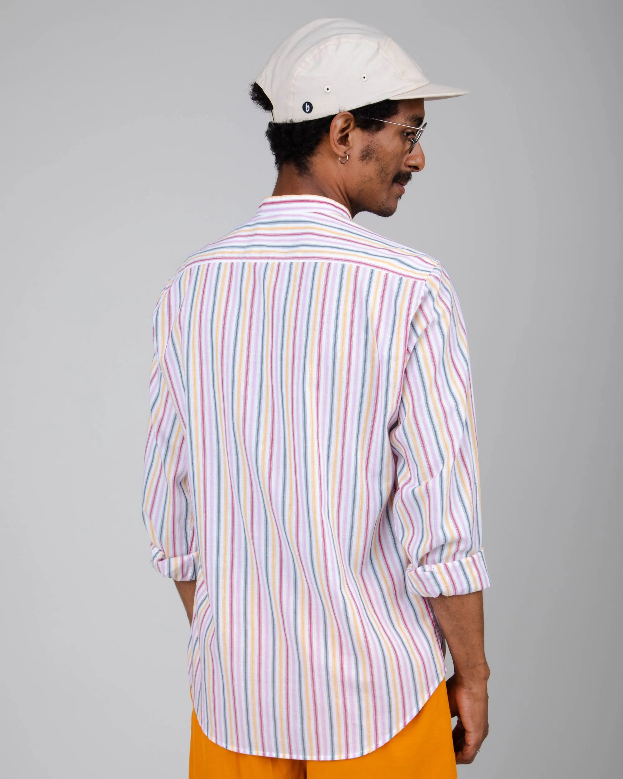 Rainbow Mao Shirt White