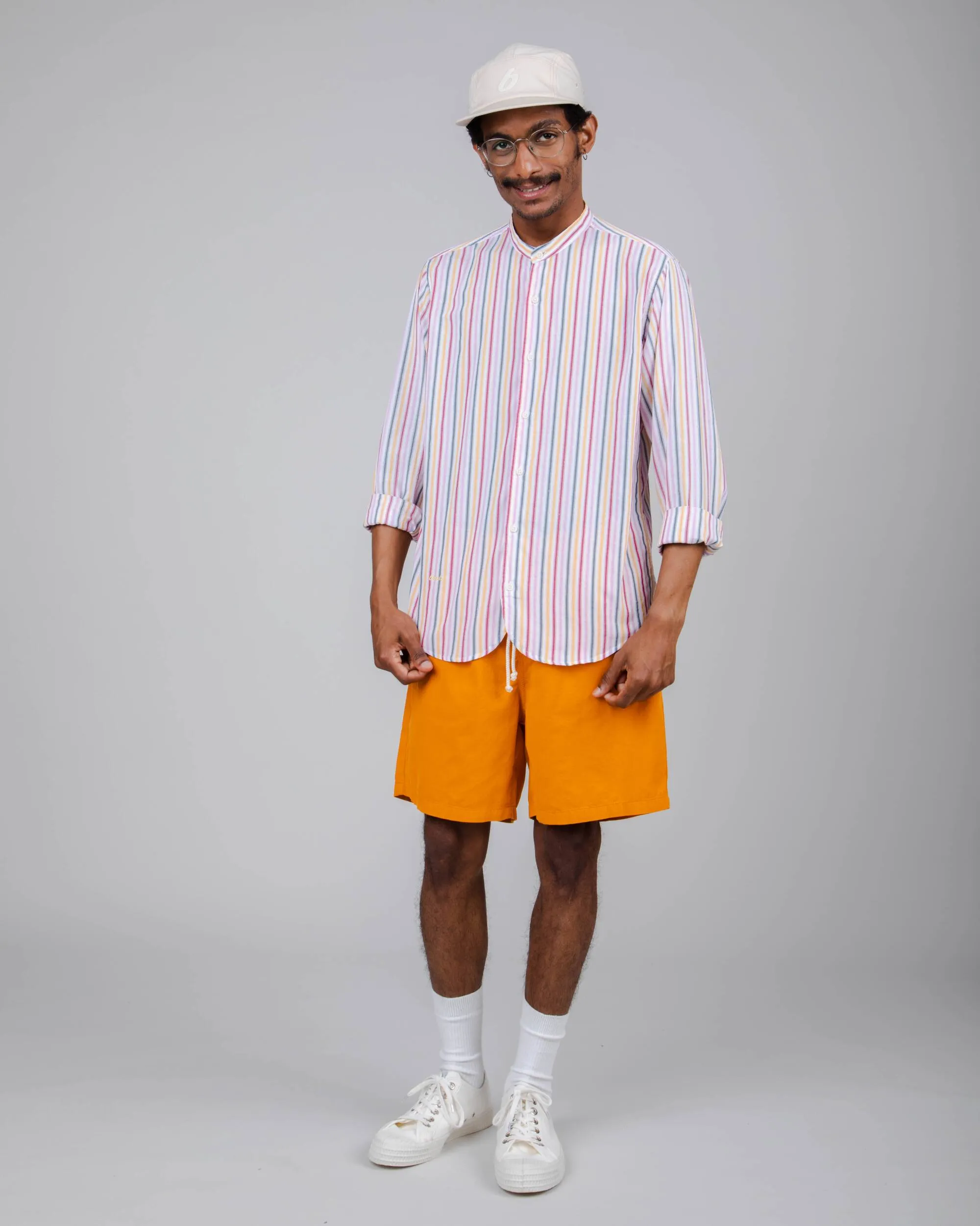 Rainbow Mao Shirt White