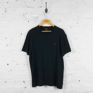 Ralph Lauren T Shirt - Black - L