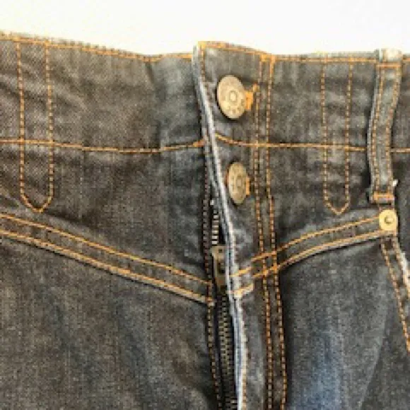 Rare Marc Jacobs unique denim blue skirt sz 6