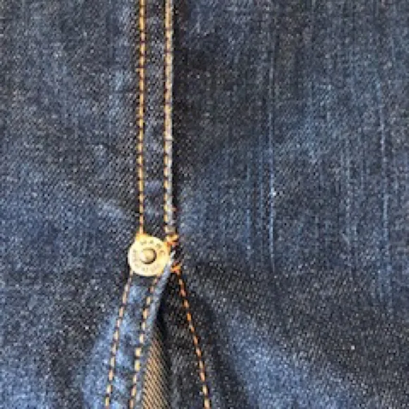 Rare Marc Jacobs unique denim blue skirt sz 6