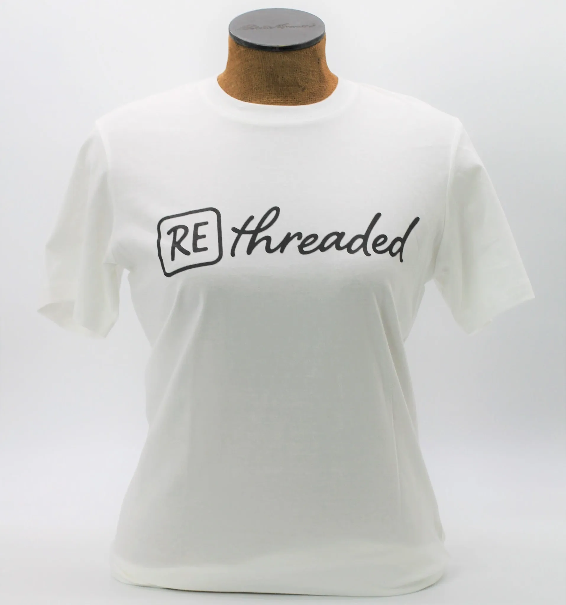 RE Logo Tee / Unisex / White / XL