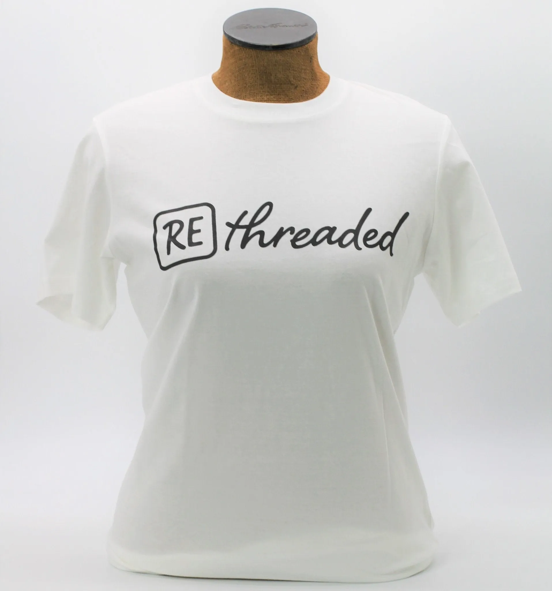 RE Logo Tee / Unisex / White / XL