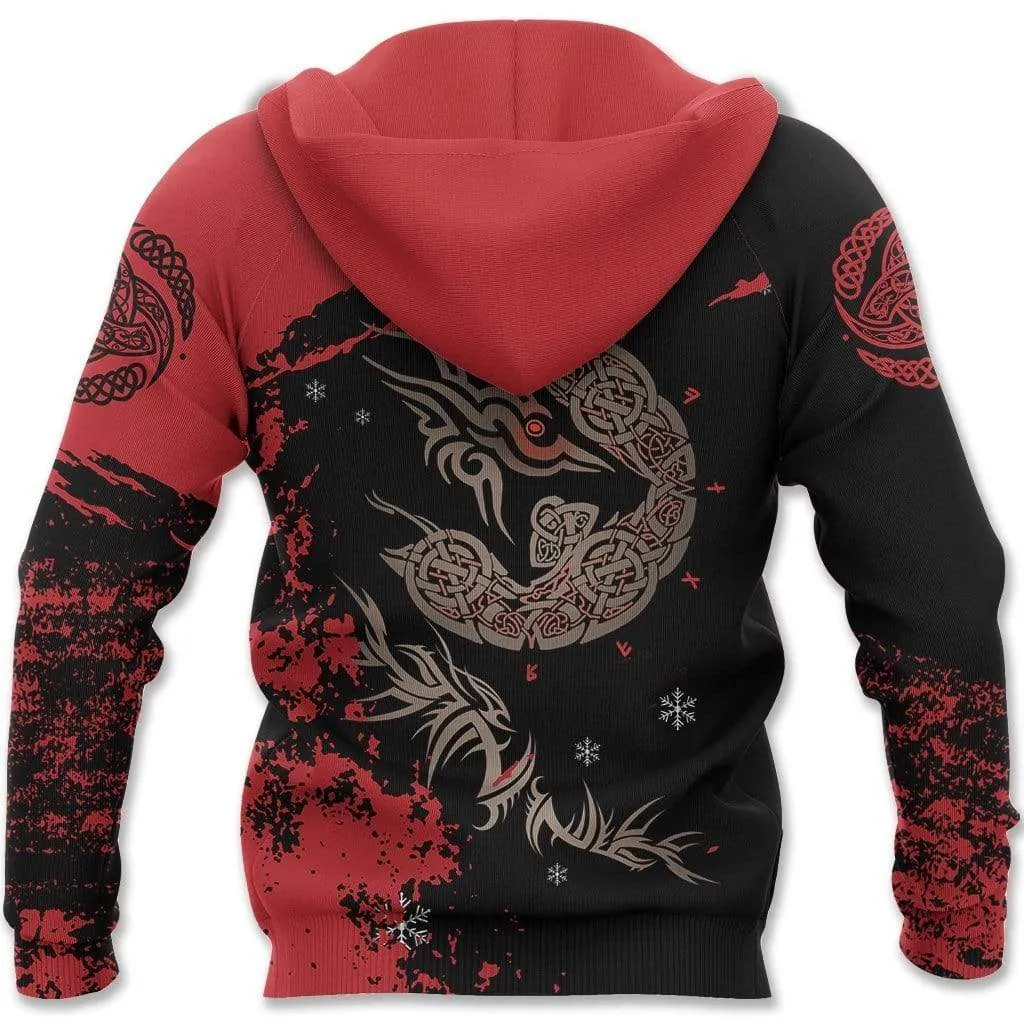 Red and Black Fenrir