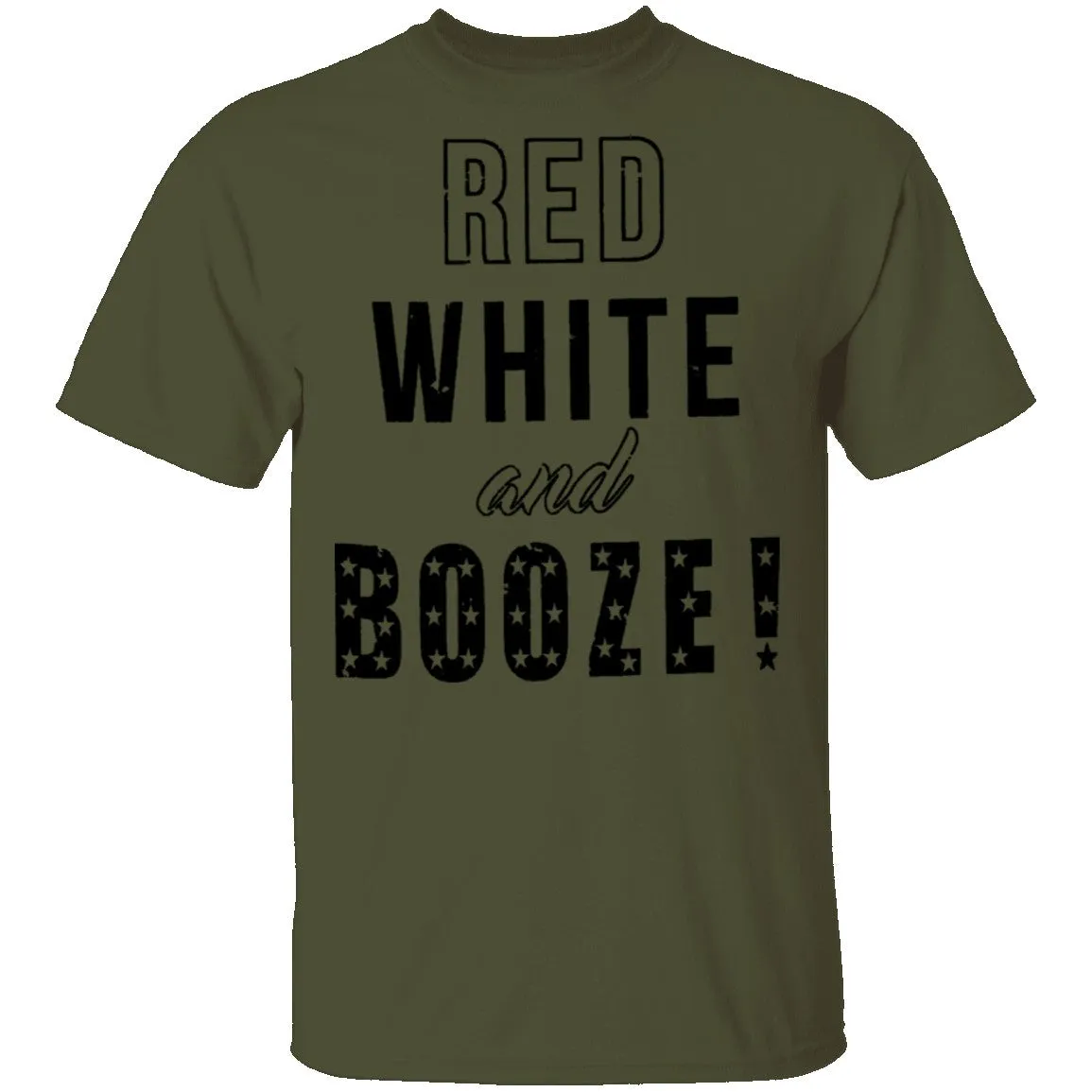 Red White And Booze T-Shirt