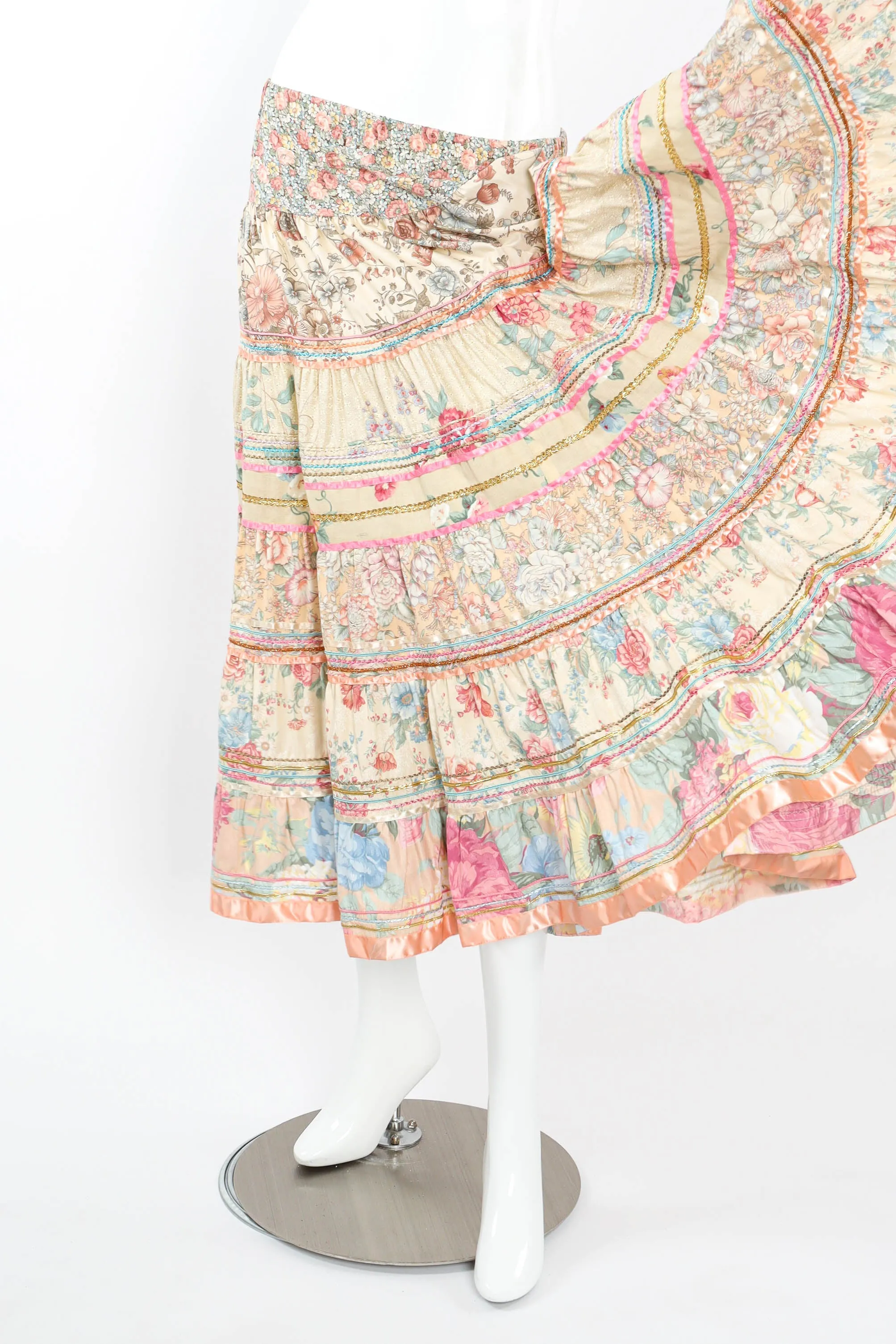 Ribbon Floral Skirt