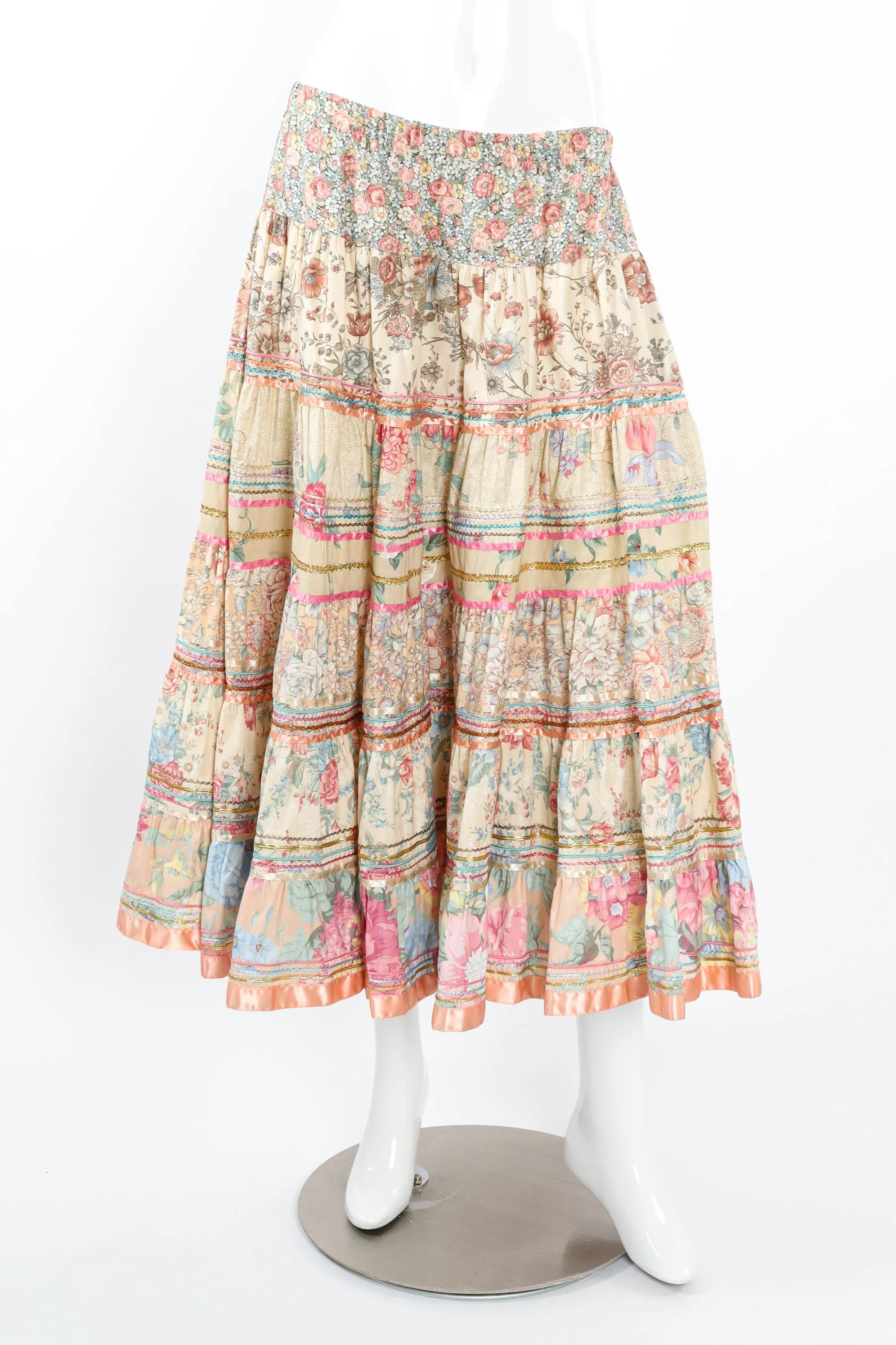 Ribbon Floral Skirt