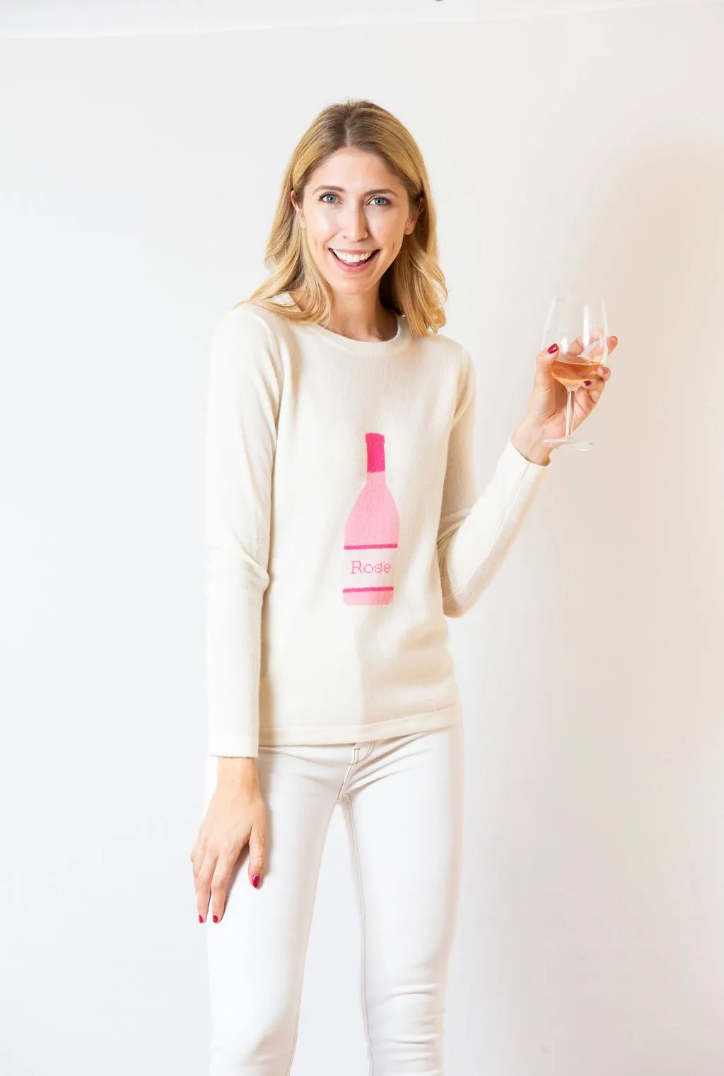 Rose Sweater | ivory
