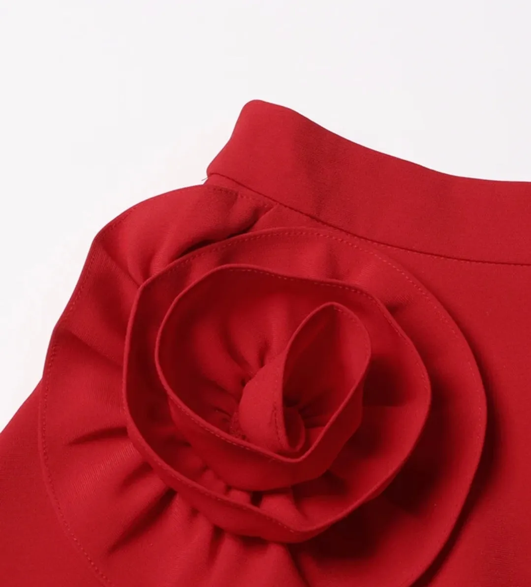 Rosette Perfection- Midi Pleats Skirt (NEW! 2 colors!)