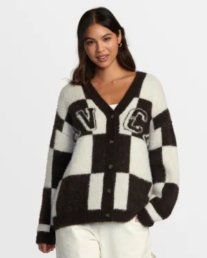 RVCA Womens Here We Are Cardigan Sweater