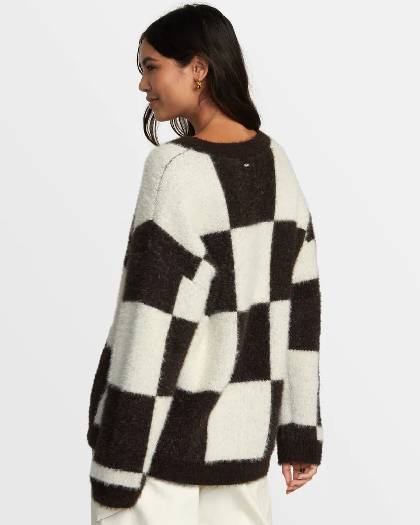 RVCA Womens Here We Are Cardigan Sweater