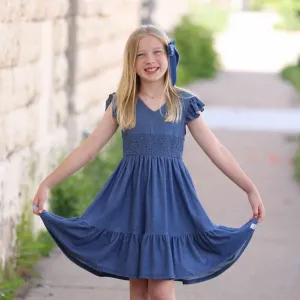 Ryken Denim Knit Twirl
